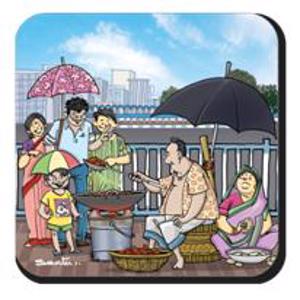 Cover page of the book 'Trendytoons Coaster CHOP BHAJA 4x4 inch'