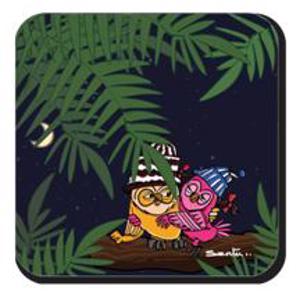 Cover page of the book 'Trendytoons Coaster OWL MARRIAGE 4x4 inch'