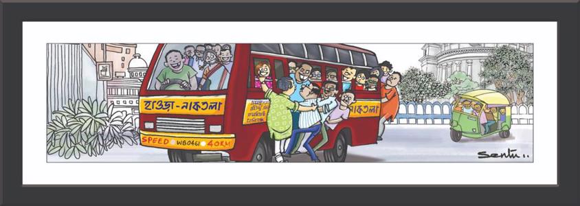 Cover page of the book 'SMALL WIDE PHOTOFRAME MINI BUS'
