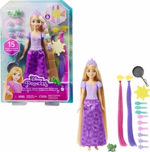Cover page of the book 'Disney Princess FAIRY-TALE HAIR  Rapunzel Doll CODE HLW18'