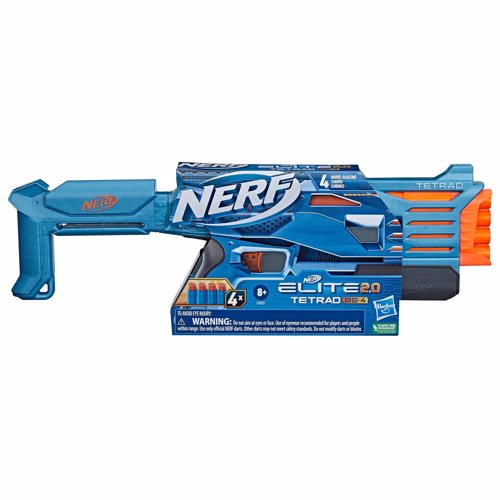 Full size cover page of the book 'NERF Elite NER ELITE 2.0 TETRAD QS 4 F5025  CODE F5025'