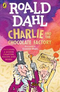 Cover page of the book 'Charlie and the Chocolate Factory'