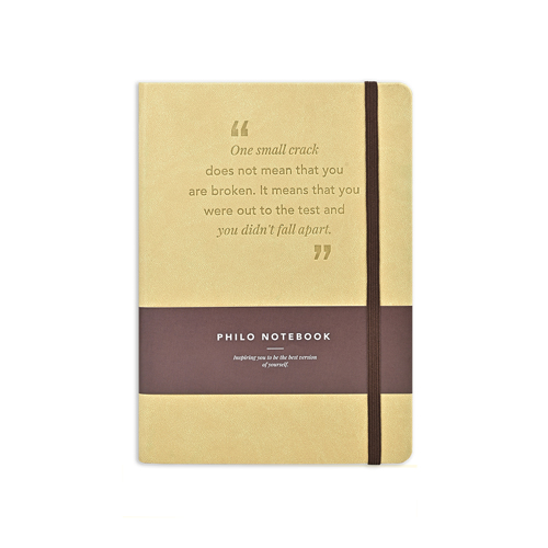 Full size cover page of the book 'SCHOLAR PHN2-S PHILO NOTEBOOK A5 PHN2-S (SAND)'
