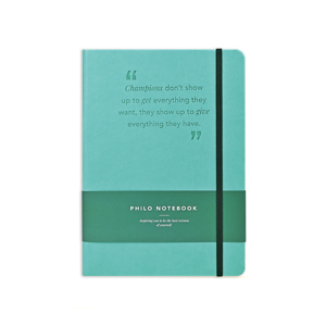Cover page of the book 'SCHOLAR PHN2-G PHILO NOTEBOOK A5 PHN2-G (SEAFOAM GREEN)'