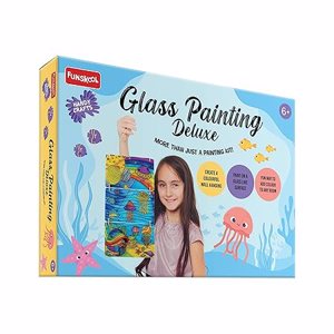 Cover page of the book 'GLASS PAINTING DELUXE CODE 9595800'