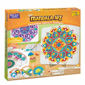 Cover page of the book 'Imagimake SA18 Mandala Art'