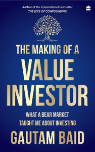 Cover page of the book 'THE MAKING OF A VALUE INVESTOR: WHAT A BEAR MARKET TAUGHT ME ABOUT INVESTING'