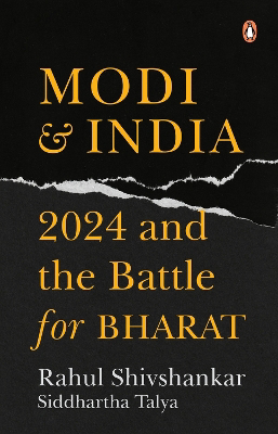 Full size cover page of the book 'Modi & India'
