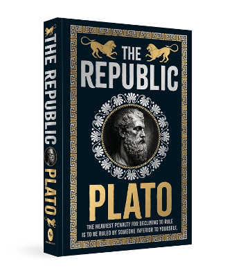 Full size cover page of the book 'THE REPUBLIC'