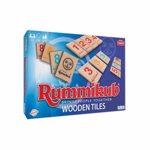 Cover page of the book 'RUMMIKUB WOODEN TILES CODE 4939200'