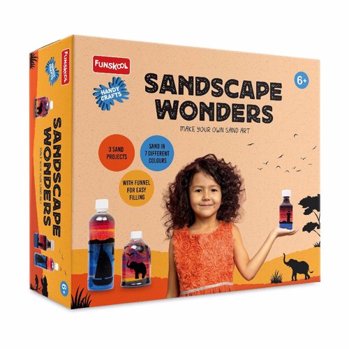 Full size cover page of the book 'SANDSCAPE WONDERS Code 9597200'