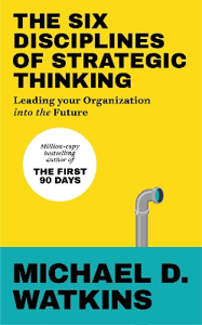 Cover page of the book 'THE SIX DISCIPLINES OF STRATEGIC THINKING'