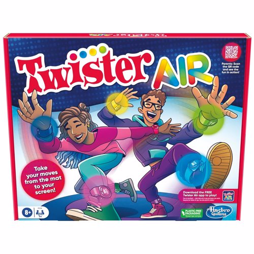 Full size cover page of the book 'HASBRO GAMING F8158 Twister TWISTER AIR Non Elec'
