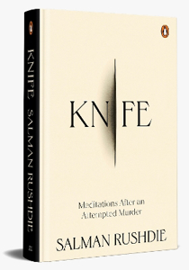 Cover page of the book 'Knife'