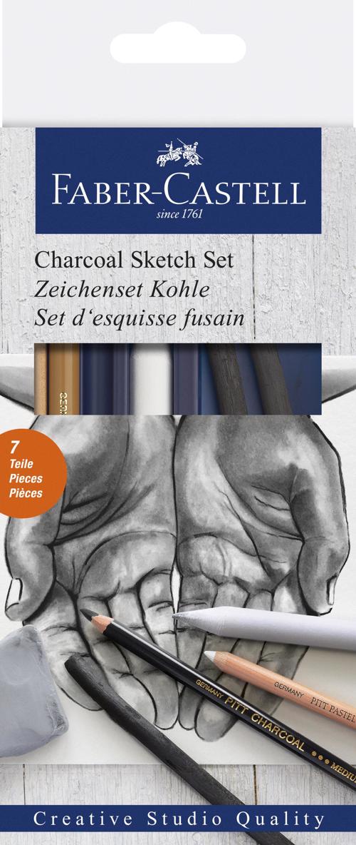 Full size cover page of the book 'FC F9170355527006 114002 DRAWING SET CHARCOAL SET OF 6'