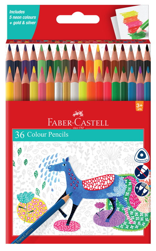 Full size cover page of the book 'FC F1170248292036 118036 COLOUR PENCILS SET OF 36'