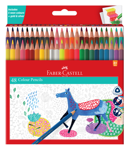 Full size cover page of the book 'FC F1170248293048 118048 COLOUR PENCILS SET OF 48'