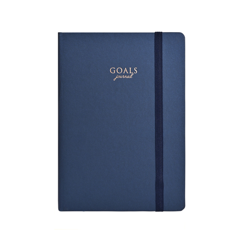 Full size cover page of the book 'Scholar JGL2 Goals Journal Premium A5	14.8 x 21'