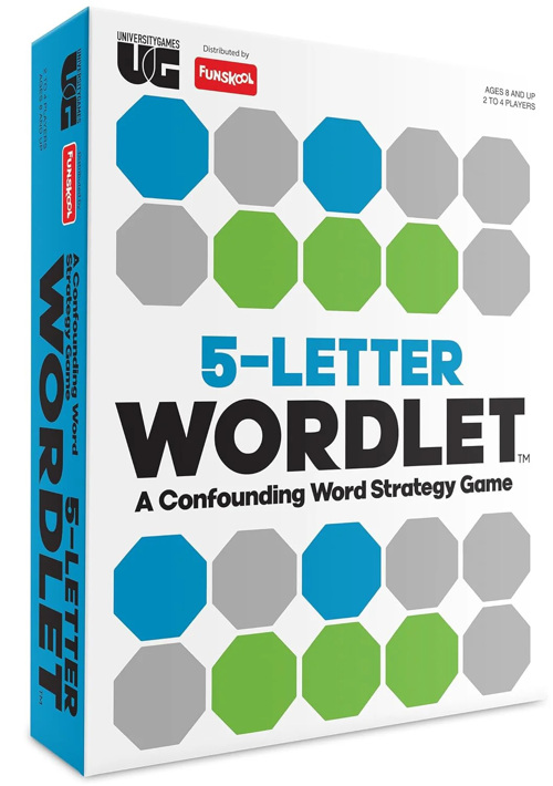 Full size cover page of the book 'GAMES 5 LETTER WORD LET GAME CODE 4312600'
