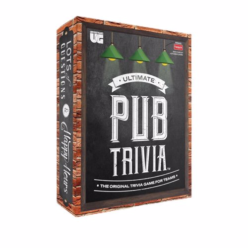 Full size cover page of the book 'GAMES	ULTIMATE PUB TRIVIA GAME	CODE4988600'