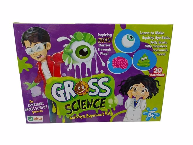 Full size cover page of the book 'EKTA Gross Science'