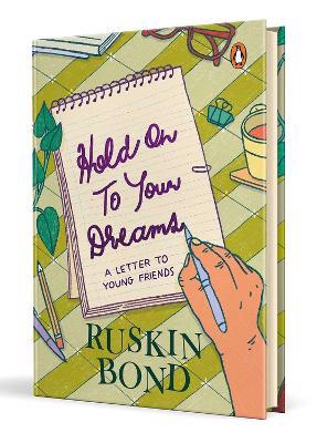 Full size cover page of the book 'HOLD ON TO YOUR DREAMS: A LETTER TO YOUNG FRIENDS'