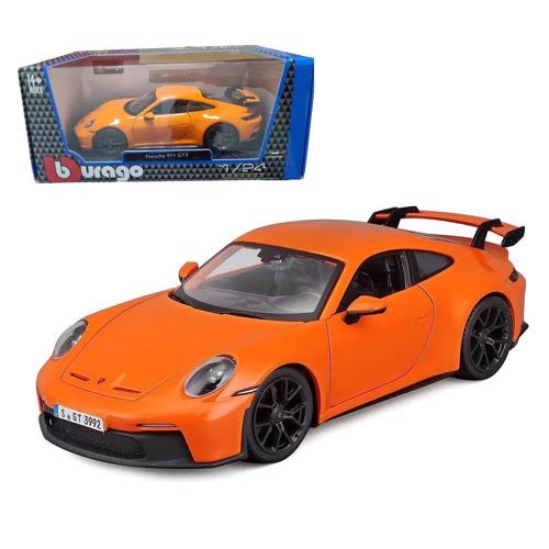 Full size cover page of the book 'Bburago  1/24 - 2022 Porsche 911 GT3 Code 18-91104O'