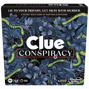 Cover page of the book 'HASBRO GAMING F6418 CLUE CONSPIRACY Non Elec'
