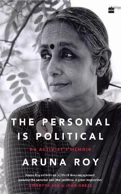 Full size cover page of the book 'THE PERSONAL IS POLITICAL: AN ACTIVIST'S MEMOIR'