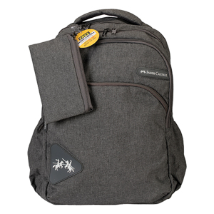 Cover page of the book 'F1280100122001 574524 SCHOOL BAG- S2- MELANGE- 12YRS+ GREY'