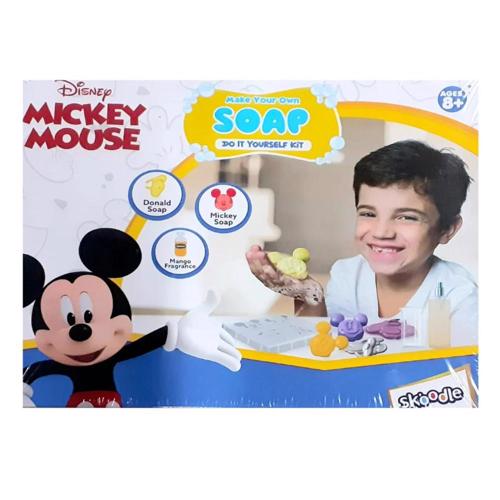 Full size cover page of the book 'MICKEY - MAKE YOUR OWN SOAP CODE  SP11130'