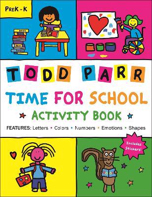 Full size cover page of the book 'TIME FOR SCHOOL ACTIVITY BOOK'