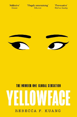 Full size cover page of the book 'Yellowface'