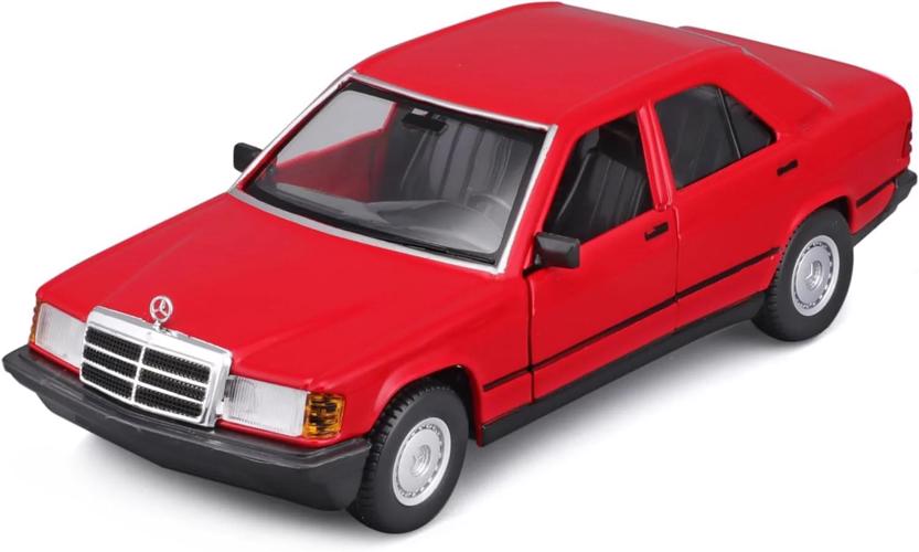 Full size cover page of the book 'Bburago	1/24 1987 MercedesBenz 190E(Collectible Models for 14+) Red  18-91103R'