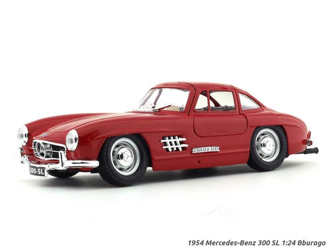 Full size cover page of the book 'Bburago	1/24  MERCEDES BENZ 300 SL (1954) Red(Collectible Models for 14+) 18-92023R'