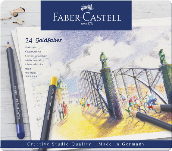 Full size cover page of the book 'FC F9171400102024 114724 GOLD FABER COLOR PENCILS- TINOF24'