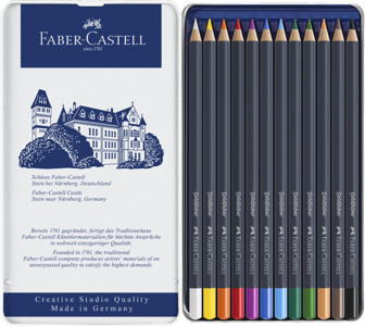 Cover page of the book 'FC F9171400101012 114712 GOLD FABER COLOR PENCILS- TINOF12'