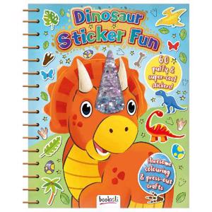 Cover page of the book 'Dinosaur Sticker Fun'