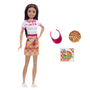 Cover page of the book 'Barbie HTK36 Skipper First Jobs - Pizza Delivery Doll'