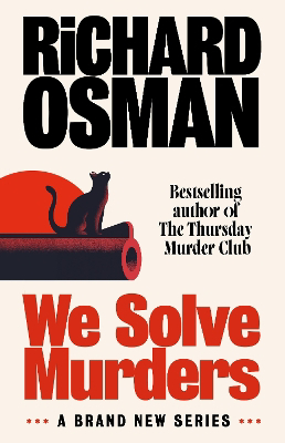 Full size cover page of the book 'We Solve Murders'