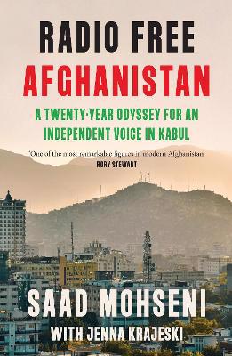Full size cover page of the book 'RADIO FREE AFGHANISTAN'
