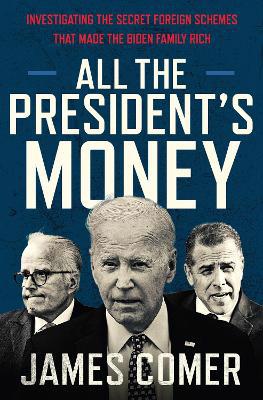 Full size cover page of the book 'All the President's Money'