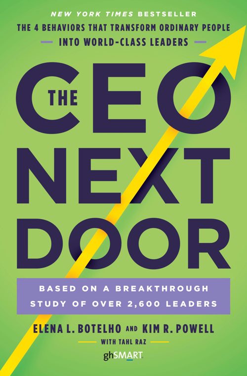 Full size cover page of the book 'THE CEO NEXT DOOR'