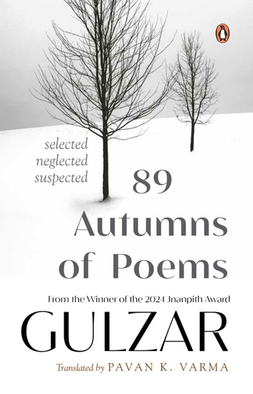 Full size cover page of the book '89 Autumns of Poems'