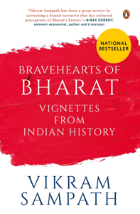 Cover page of the book 'Bravehearts of Bharat'