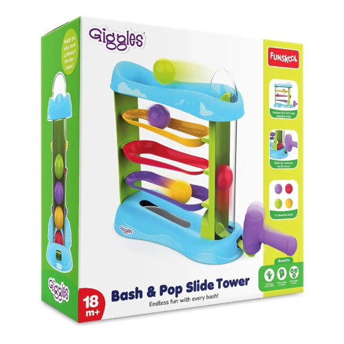 Full size cover page of the book '5106600	BASH & POP SLIDE TOWER'