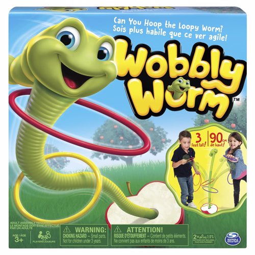 Full size cover page of the book '2473700	WOBBLY WORM  GAMES  ELECTRONIC'