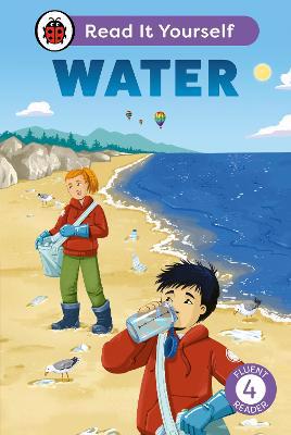 Full size cover page of the book 'WATER: READ IT YOURSELF - LEVEL 4 FLUENT READER'