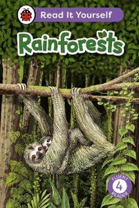 Cover page of the book 'RAINFORESTS: READ IT YOURSELF - LEVEL 4 FLUENT READER'