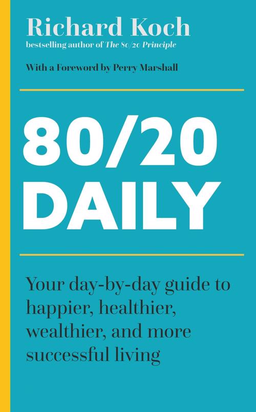 Full size cover page of the book '80/20 DAILY'
